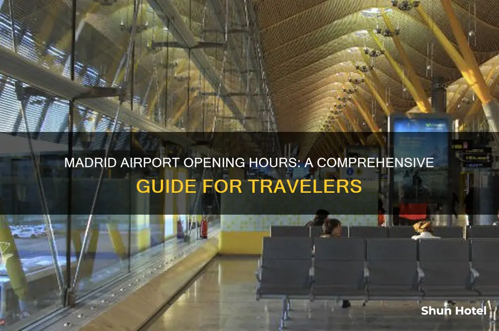 when does madrid airport open