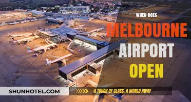 Melbourne Airport Opening Hours: When Does It Start Operations?