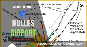 Metro Opening Hours at Dulles Airport: A Comprehensive Guide