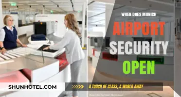 Munich Airport Security Opening Hours: What You Need to Know