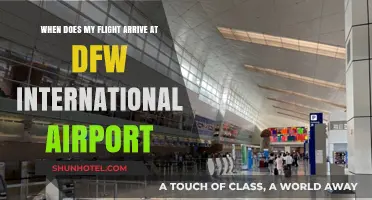 DFW Arrival Guide: Tracking Your Flight's Landing Time at Dallas Airport