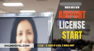 New Airport Licenses: Effective Dates and What to Expect