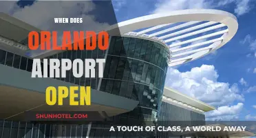 Orlando Airport Operating Hours: When Does MCO Open for Travelers?