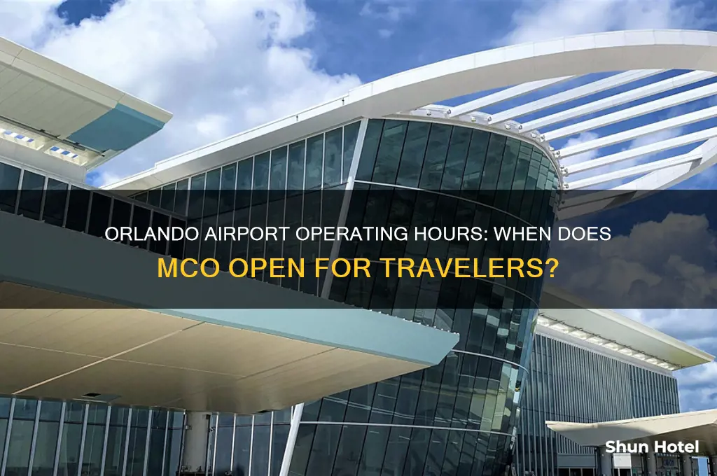 when does orlando airport open