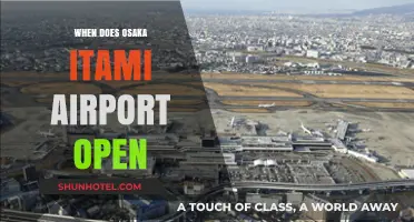 Osaka Itami Airport Opening Hours: A Comprehensive Guide for Travelers