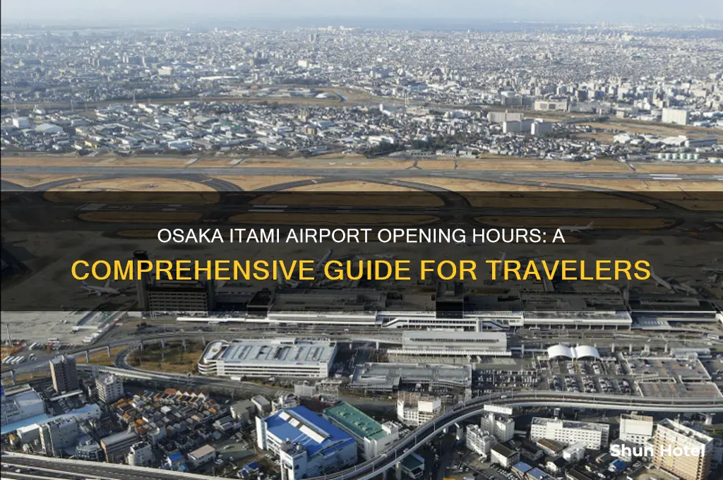 when does osaka itami airport open