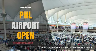 When Does PHL Airport Open? Your Ultimate Guide to Philadelphia Airport Hours