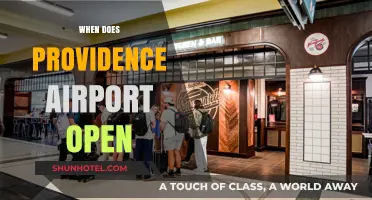 Providence Airport Operating Hours: When Does It Open and Close?
