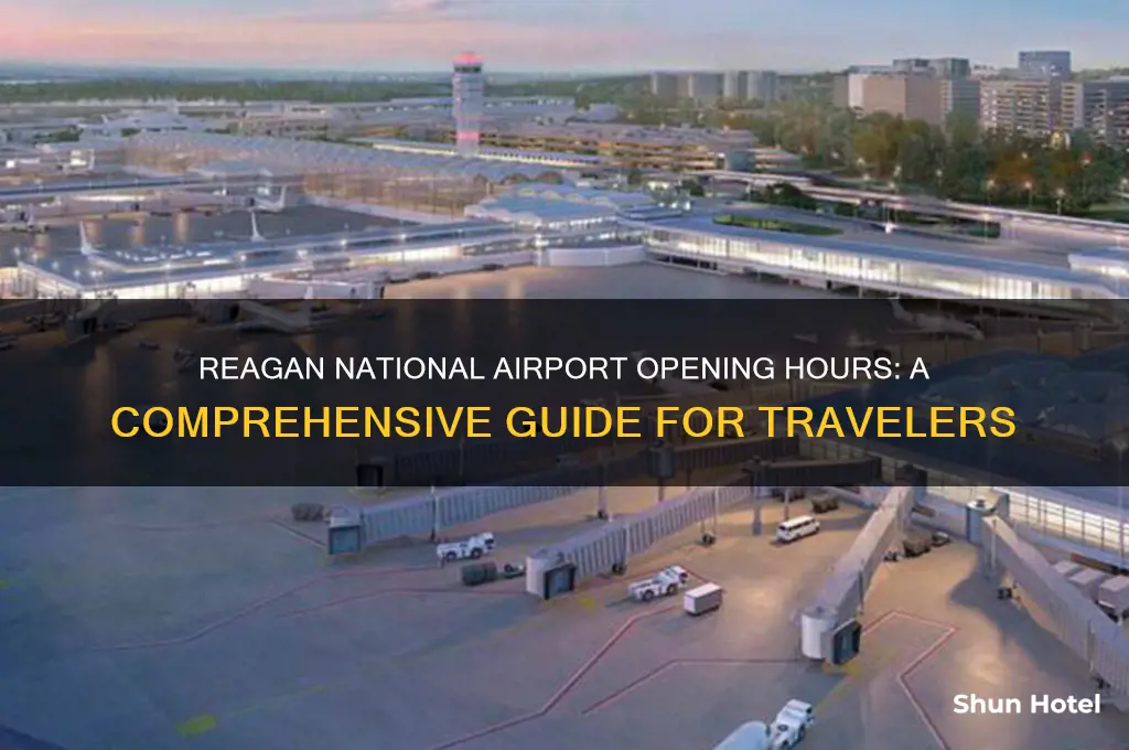 when does reagan national airport open