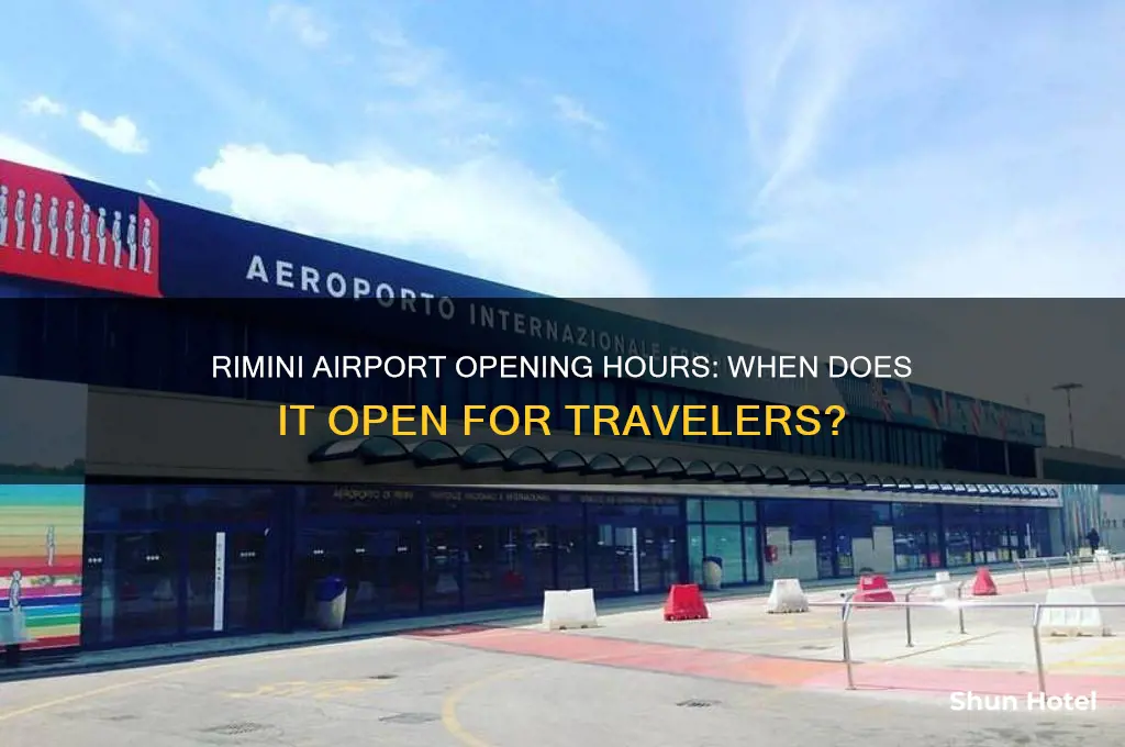 when does rimini airport open
