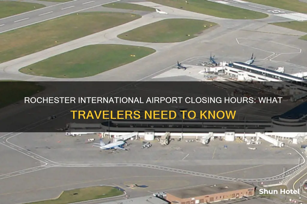 when does rocherter international airport close