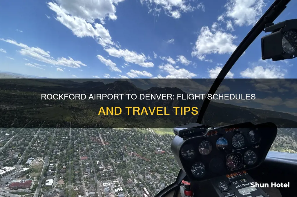 when does rockford airport fly to denver