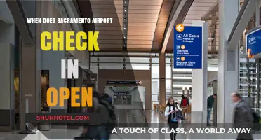 Sacramento Airport Check-In Hours: When to Arrive for Your Flight