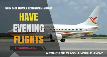 Evening Flights at Sanford International Airport: Schedule and Timing