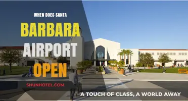 Santa Barbara Airport Opening Hours: Everything You Need to Know