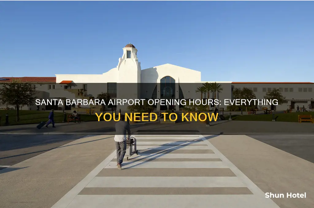 when does santa barbara airport open