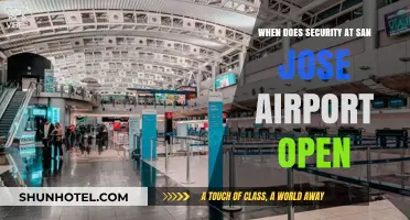 San Jose Airport Security Hours: When Does Screening Begin?