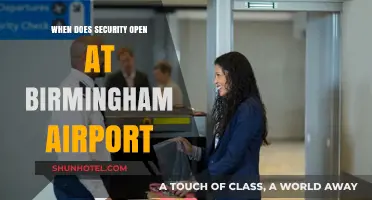 Birmingham Airport Security Opening Times: What You Need to Know
