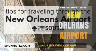 New Orleans Airport Security Hours: When Does Screening Begin?