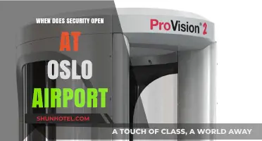 Oslo Airport Security Opening Hours: A Comprehensive Guide for Travelers