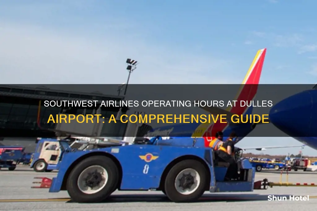 when does southwest open at dulles airport