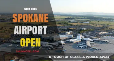 Spokane Airport Opening Hours: When Does It Start Operations?