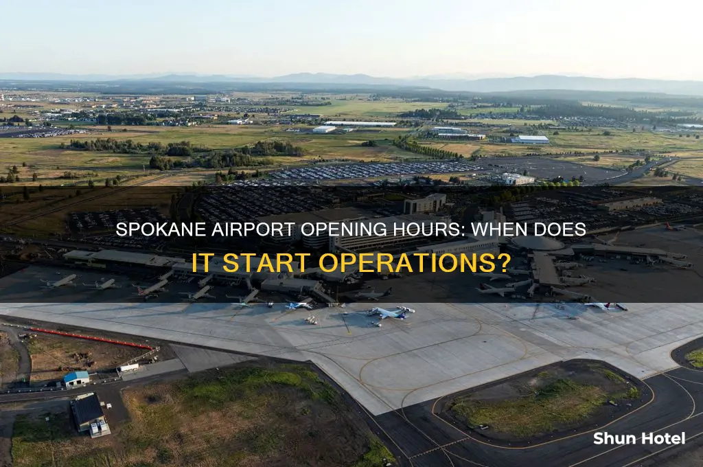 when does spokane airport open