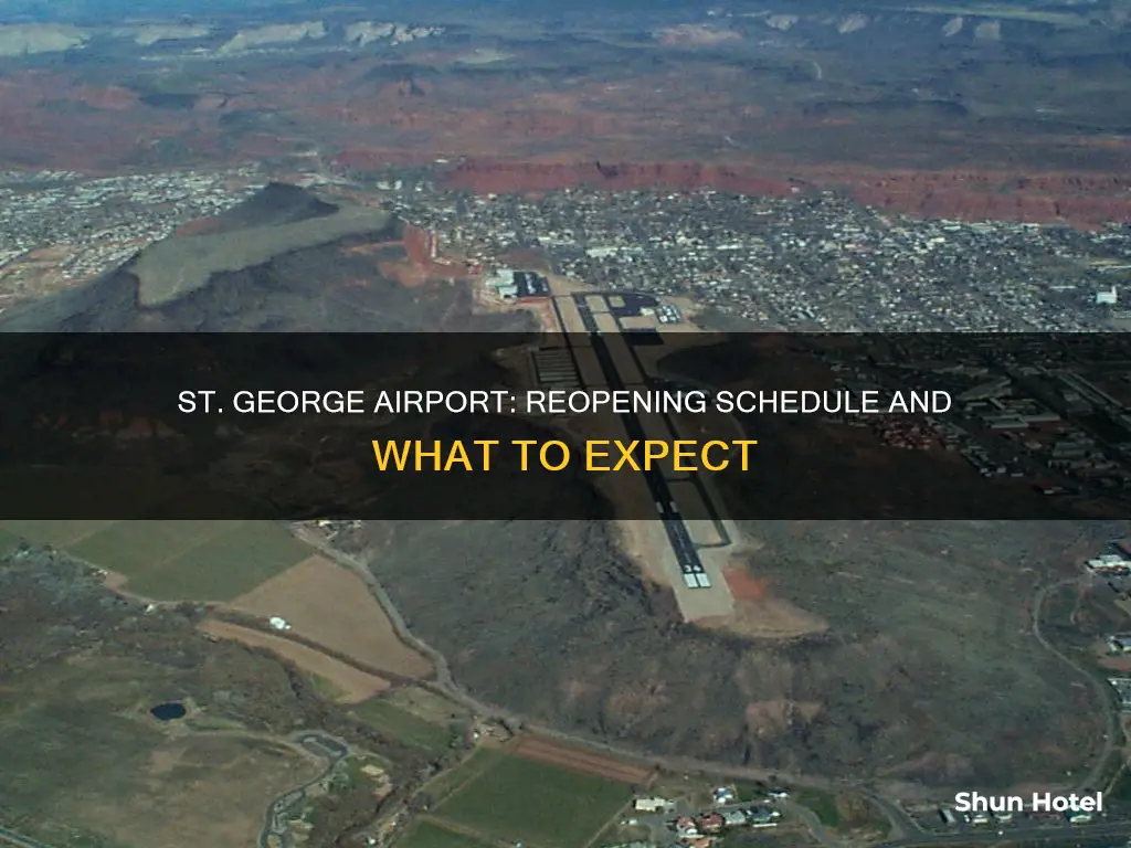 when does st george airport reopen