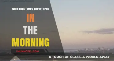 Tampa Airport Morning Hours: When Does It Open for Travelers?