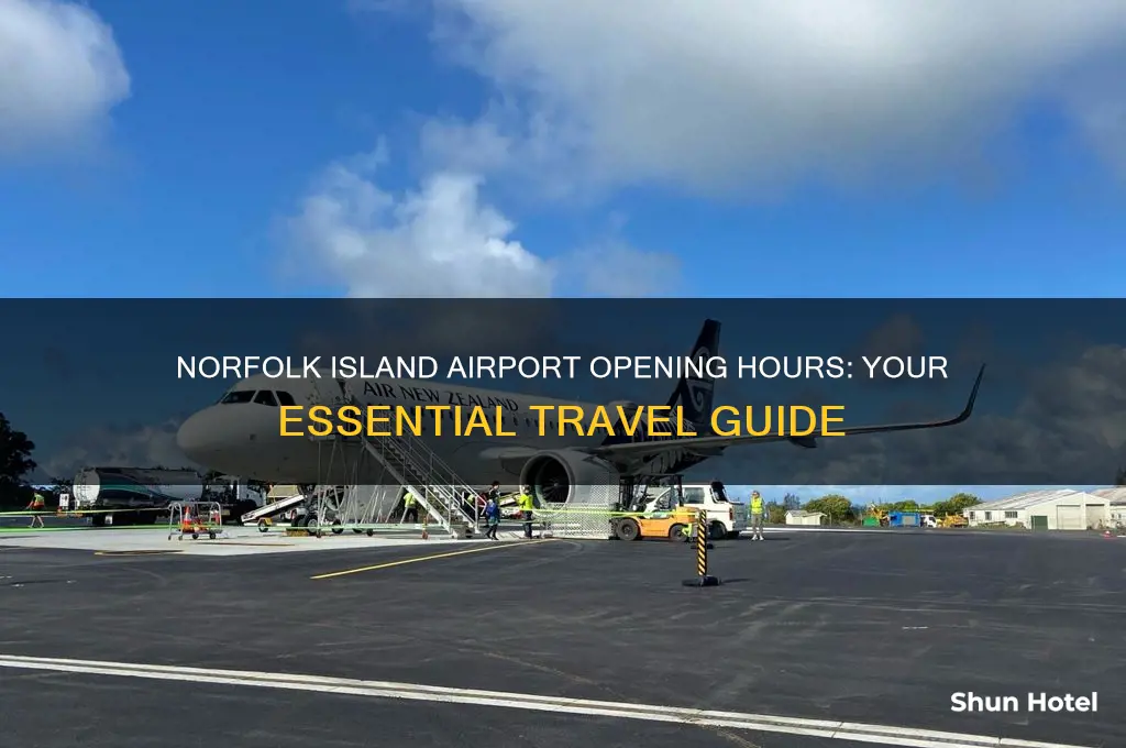 when does the airport open on norfolk isalnd