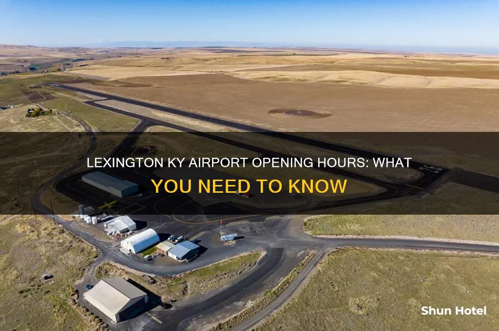 when does the lexington ky airport open