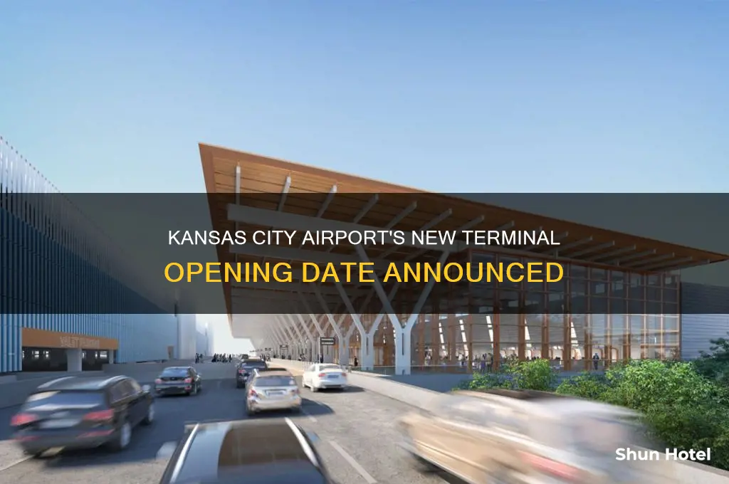 when does the new kansas city airport terminal open