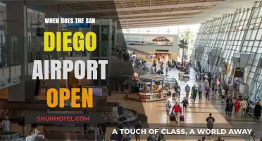 San Diego Airport Operating Hours: When Does It Open?