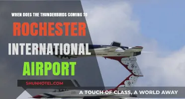 Thunderbirds Arrival at Rochester International Airport: Date and Details