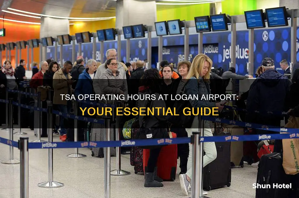 when does tsa open at logan airport