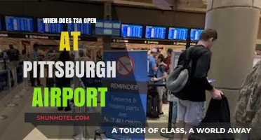 Pittsburgh Airport TSA Hours: When Does Security Screening Begin?