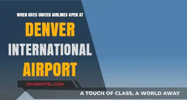 United Airlines' Early Hours at Denver International Airport: What to Know