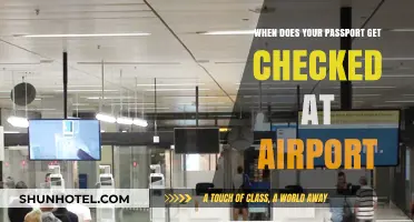When and Where Your Passport Gets Checked at the Airport