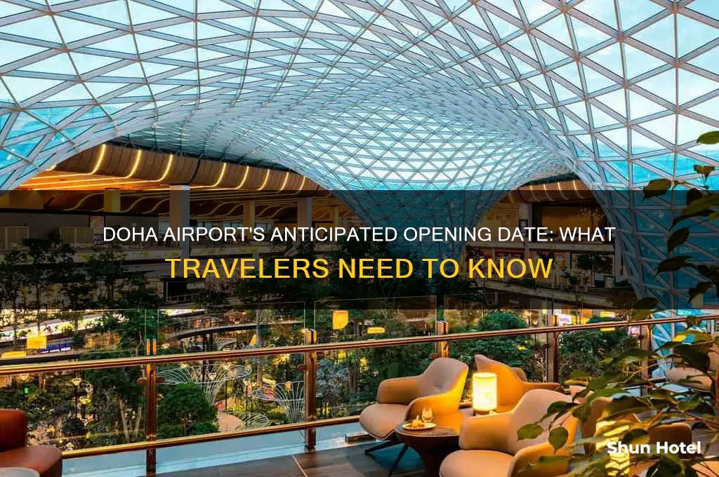 when doha airport will open