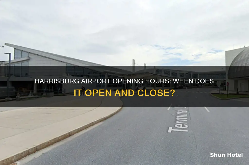 when dos the harrisburg airport open