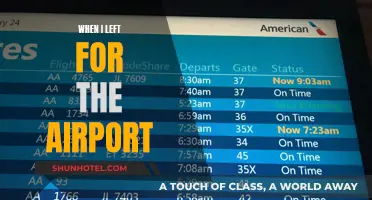 Airport Departure: A Personal Journey and Experience