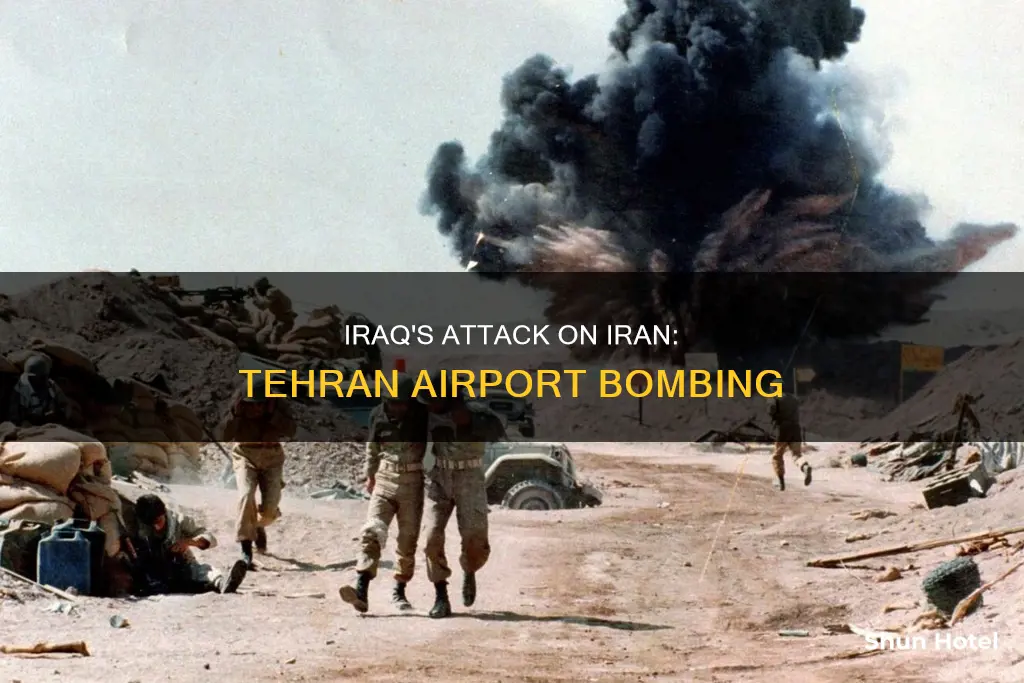 when iraq attack iran tehran airport