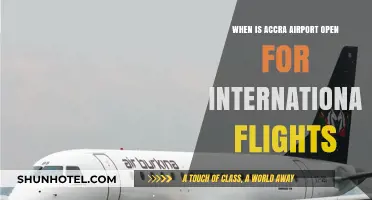 Accra Airport International Flight Operations: Schedule and Opening Hours