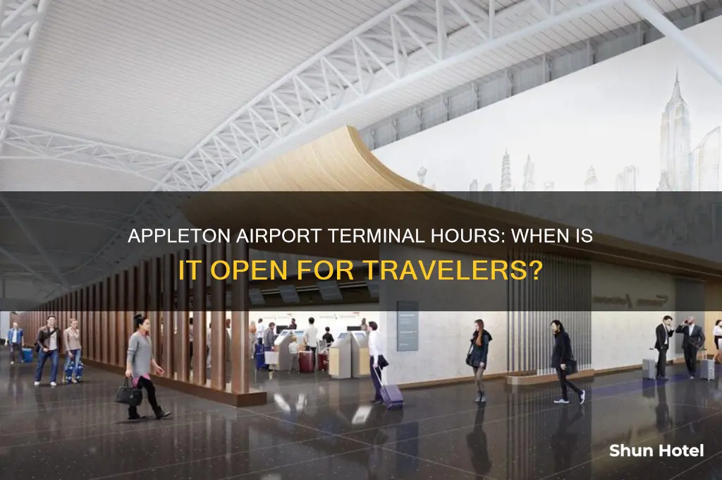 when is appleton airport terminal open