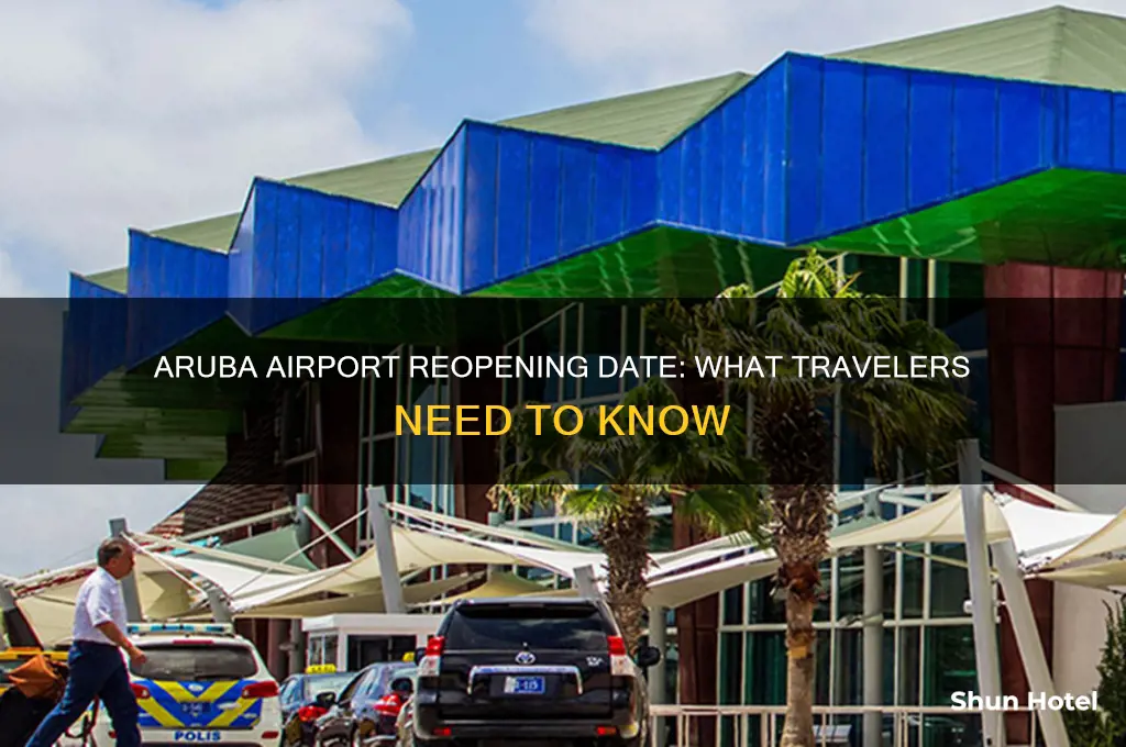 when is aruba airport opening