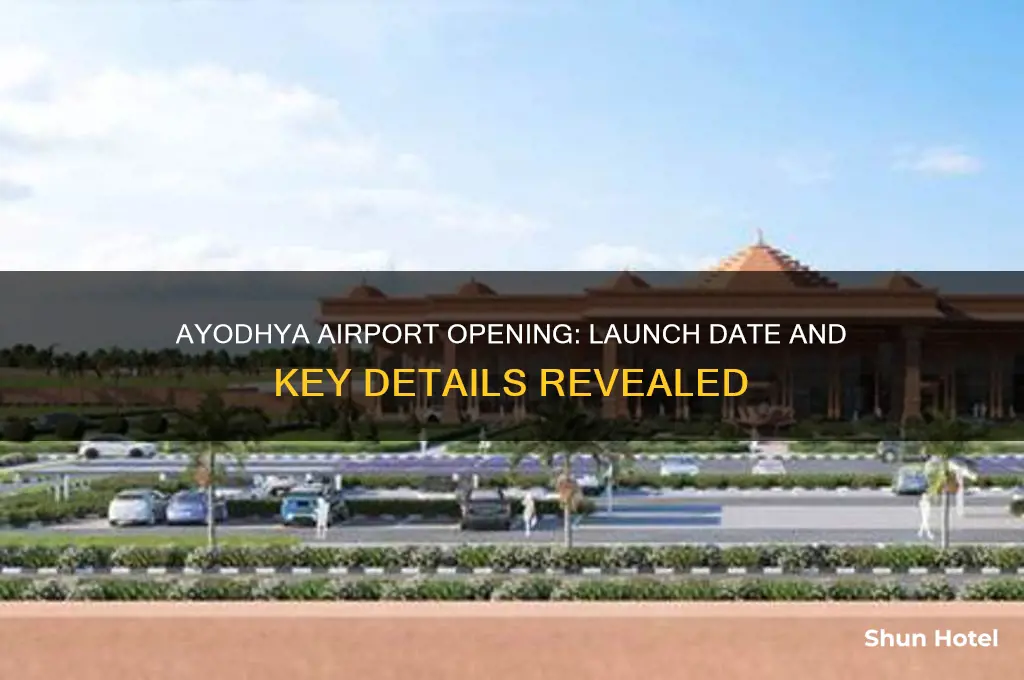 when is ayodhya airport opening