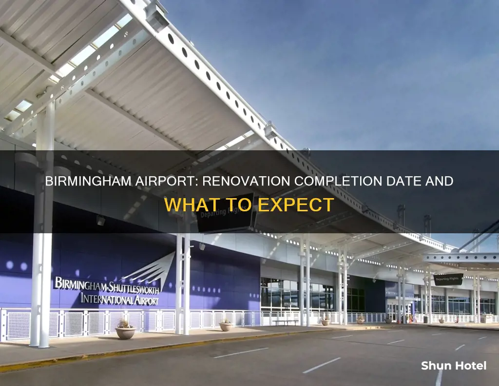 when is birmingham airport work finished