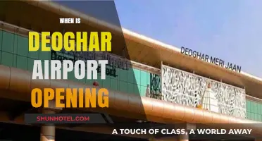 Deoghar Airport Opening: Latest Updates and Expected Launch Date