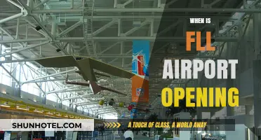 FLL Airport Opening: Date, Details, and What to Expect