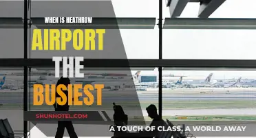 Heathrow Airport: Peak Times and Busiest Seasons